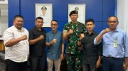 Perumda Air Minum (PDAM) Kota Makassar bersama Batalyon Kavaleri (Yonkav)-10 Mendagiri memperkuat koordinasi dalam upaya meningkatkan pelayanan air bersih bagi penghuni kompleks asrama prajurit di Kota Makassar.