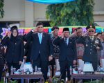Anggota Komisi III DPR RI, Andi Amar Ma’ruf Sulaiman, S.E., B.BusMan., M.H., menghadiri Upacara Hari Bhayangkara ke-80 Tahun 2026 yang mengusung tema “Polri untuk Masyarakat” di lapangan Mapolda Sulsel, Jalan Perintis Kemerdekaan, Kelurahan Pai, Kecamatan Biringkanaya, Kota Makassar, Rabu (1/7/2026).