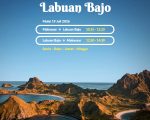 Kabar baik bagi masyarakat Indonesia Timur. Wings Air resmi menghadirkan rute penerbangan Makassar–Labuan Bajo, sehingga akses menuju salah satu destinasi wisata unggulan Indonesia kini menjadi lebih mudah, cepat, dan nyaman.