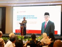 Sekda Sulsel Buka Sosialisasikan Permendagri Nomor 18 Tahun 2025, Dorong Penguatan Kelembagaan BPBD 28 Sekretaris Daerah Provinsi Sulawesi Selatan, Jufri Rahman, membuka Sosialisasi Peraturan Menteri Dalam Negeri (Permendagri) Nomor 18 Tahun 2025 tentang Pedoman Pembentukan, Organisasi, dan Tata Kerja Badan Penanggulangan Bencana Daerah (BPBD).