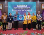 Bupati Bantaeng, Muh. Fathul Fauzy Nurdin hadir langsung sekaligus turut menyambut kedatangan Penasihat Dharma Wanita Persatuan (DWP) Kementerian Energi dan Sumber Daya Mineral (ESDM), Sri Suparni Bahlil, yang datang dalam rangka melakukan kunjungan kerja di Kabupaten Barru, Kamis, 9 Juli 2026.