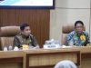 Wali Kota Parepare, Tasming Hamid, memimpin rapat Monitoring dan Evaluasi (Monev) Kegiatan/Sub Kegiatan Pembangunan Kota Parepare Triwulan II Tahun Anggaran 2026 di Ruang Pola Kantor Sekretariat Daerah Kota Parepare, Kamis (16/7/2026).