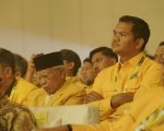 Bupati Bantaeng, M, Fathul Fauzy Nurdin (Uji Nurdin) menghadiri Musyawarah Daerah (Musda) XI Partai Golkar Provinsi Sulawesi Selatan di Hotel Claro Makassar, Sabtu, 18 Juli 2026.