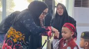 Dinas Perpustakaan dan Kearsipan Provinsi Sulawesi Selatan memperingati Hari Anak Nasional (HAN) ke-42 dengan menggelar kegiatan literasi interaktif yang diikuti siswa Sekolah Dasar Islam Terpadu (SDIT) Ar Rafii Makassar di UPT Perpustakaan Dispusip Sulsel, Kamis (23/7/2026).