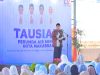 Perumda Air Minum Kota Makassar menggelar kegiatan tausiah dalam rangka memperingati Hari Ulang Tahun (HUT) ke-102 di Ruang Terbuka Hijau (RTH) Perumda Air Minum Kota Makassar, Kamis (6/8/2026). Kegiatan yang berlangsung sederhana itu menjadi momentum untuk memperkuat nilai keimanan dan integritas pegawai di tengah tantangan pelayanan air bersih saat musim kemarau panjang.