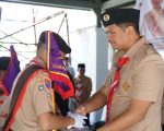 Bupati Bantaeng, Muh. Fathul Fauzy Nurdin dan selaku Ketua majelis bimbingan cabang gerakan Pramuka kwartir cabang Bantaeng resmi melepas Kontingen Kwartir Cabang (Kwarcab) Gerakan Pramuka Bantaeng yang akan mengikuti Jambore Nasional (Jamnas) XII Tahun 2026. Pelepasan berlangsung di Halaman Rumah Jabatan Bupati Bantaeng, Kamis 6 Agustus 2026.