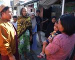 Wali Kota Parepare, Tasming Hamid, turun langsung meninjau rumah warga yang terdampak musibah kebakaran di kawasan Sumur Jodoh, Kelurahan Cempae, Kecamatan Soreang, Parepare. (9/8/2026).
