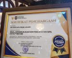 Kota Parepare kembali meraih penghargaan Indentitas Kependudukan Digital (IKD) Dinas Kependudukan dan Catata Sipil (Disdukcapil) Prima Award 2026.