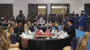 Wali Kota Parepare, Tasming Hamid, menghadiri Tasyakuran Satu Tahun Komando Daerah TNI Angkatan Laut (Kodaeral) yang digelar di Hotel Claro Makassar, Jalan AP Pettarani, Senin (10/8/2026).