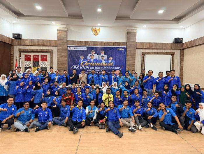 DPD KNPI Makassar Sukses Gelar Orientasi Pimpinan Kecamatan Se-Kota Makassar 13 DPD KNPI Kota Makassar melalui Bidang Organisasi, Kaderisasi, dan Keanggotaan (OKK) sukses melaksanakan Orientasi Pimpinan Kecamatan (PK) KNPI se-Kota Makassar. Kegiatan berlangsung di Aula DPD RI Perwakilan Sulawesi Selatan, Jl. Sultan Alauddin No. 102, Makassar, Sabtu (15/08/2026).