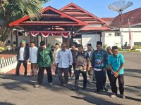 Wali Kota Parepare, Tasming Hamid, melepas rombongan Pengurus Cabang Nahdlatul Ulama (PC NU) Kota Parepare yang akan bertolak ke Tambakberas, Jombang, Jawa Timur, untuk mengikuti Muktamar Nahdlatul Ulama (NU) ke-35 di Pondok Pesantren Bahrul Ulum Tambakberas, Minggu (23/8/2026).