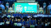 Musabaqah Tilawatil Qur'an (MTQ) VIII KORPRI Tingkat Nasional Tahun 2026 resmi berakhir di Alun-Alun Citra Mas, Kabupaten Pangkajene dan Kepulauan (Pangkep), Sulawesi Selatan, Sabtu malam (29/8/2026).