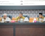 Bupati Bantaeng, Muh. Fathul Fauzi Nurdin, didampingi Wakil Bupati Bantaeng, H. Sahabuddin, menghadiri sekaligus membuka kegiatan coffee morning dan rapat kesiapan pemenuhan data penyelenggaraan Program Strategis Nasional (PSN) semester I Tahun 2026. Kegiatan tersebut berlangsung di Ruang Pola Kantor Bupati Bantaeng, Senin, 31 Agustus 2026.