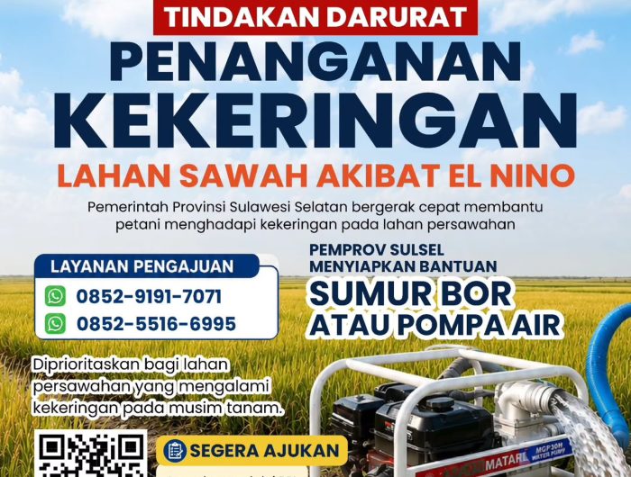 Gubernur Sulsel Siapkan Bantuan Pompa Air dan Sumur Bor untuk Wilayah Petanian 13 WhatsApp Image 2026 08 09 at 08.06.02