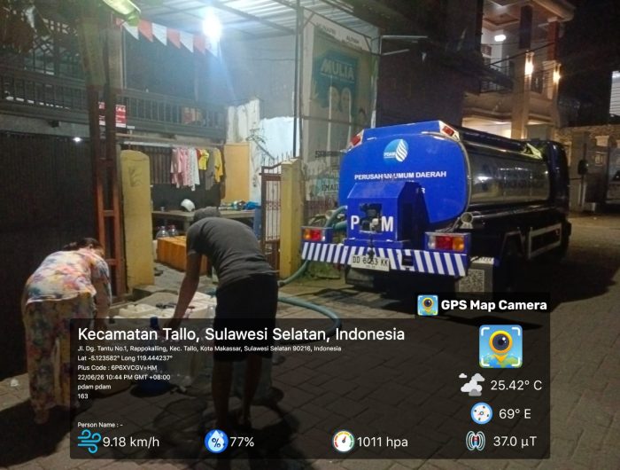 Pemkot Makassar Respons Kekeringan, Air Bersih dari PDAM Disalurkan Menjangkau ke 9 Kecamatan 13 2f1bcf54 d05c 4f72 b919 782f6559c4f6