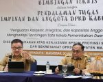 Sekretaris Daerah Provinsi Sulsel Jufri Rahman menghadiri rapat paripurna DPRD Provinsi Sulsel yang dilaksanakan di gedung paripurna DPRD Sulsel kantor Dinas BMBK Pemprov Sulsel, Senin, (31/8/2026).