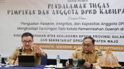 Sekretaris Daerah Provinsi Sulsel Jufri Rahman menghadiri rapat paripurna DPRD Provinsi Sulsel yang dilaksanakan di gedung paripurna DPRD Sulsel kantor Dinas BMBK Pemprov Sulsel, Senin, (31/8/2026).
