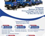 Perumda Air Minum Kota Makassar mengoptimalkan layanan distribusi air bersih באמצעות mobil tangki bagi pelanggan yang terdampak penurunan pasokan air baku ke Instalasi Pengolahan Air (IPA) 2 dan IPA 3.