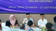 Perumda Air Minum Kota Makassar menggelar peringatan Maulid Nabi Muhammad SAW di Aula Tirta Dharma Perumda Air Minum Kota Makassar, Kamis (3/9/2026).