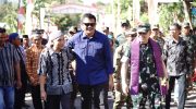 Bupati Bantaeng, Muh.Fathul Fauzi Nurdin, menghadiri sekaligus meresmikan Kampung Pancasila wilayah Kodim 1410/Bantaeng yang dipusatkan di Kantor Desa Bonto Salluang, Kecamatan Bissappu, Kabupaten Bantaeng, Jumat, 4 September 2026.