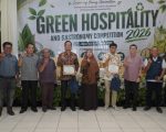 Sekitar 250 pelajar dari 15 SMA/SMK/sederajat di Kota Makassar mengikuti Green Hospitality and Gastronomy Competition 2026 yang diselenggarakan Program Studi Perhotelan Politeknik Bosowa di Gedung Lestari 45 Makassar, Jumat (4/9/2026).