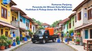 Perumda Air Minum Kota Makassar menyiapkan enam unit mobil pickup yang dilengkapi tandon untuk mendistribusikan bantuan air bersih ke permukiman yang tidak dapat dijangkau mobil tangki. Armada tersebut digunakan untuk menjangkau pelanggan yang berada di lorong-lorong dengan akses jalan terbatas.