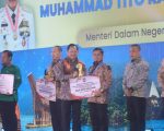Pemerintah Kota Parepare meraih penghargaan Terbaik I kategori Pengelolaan Sampah dan Lingkungan Asri dalam ajang Apresiasi Pemerintah Daerah Berprestasi 2026 Batch II Regional Sulawesi.