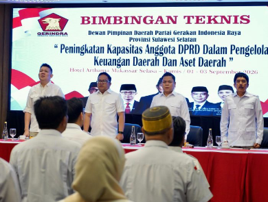 Wakil Ketua DPRD Sulsel Yasir Machmud Ikuti Bimtek Gerindra 13 IMG 1251