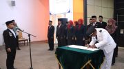 Wali Kota Parepare, Tasming Hamid, melantik sejumlah pejabat di lingkungan Pemerintah Kota Parepare, Rabu (14/10/2026).