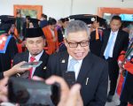 Wali Kota Parepare, Tasming Hamid, menekankan pentingnya penguasaan ilmu pengetahuan dan teknologi, penguatan karakter, serta kemampuan berinovasi bagi lulusan perguruan tinggi dalam menghadapi tantangan dunia kerja dan mendukung pembangunan daerah.