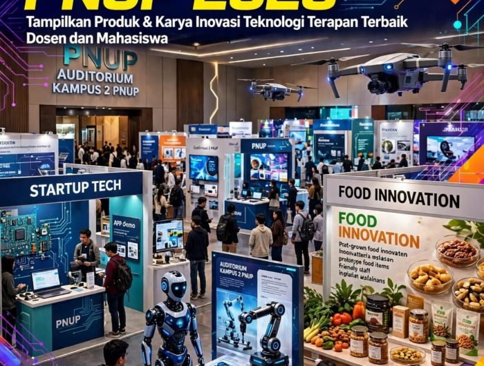 Politeknik Negeri Ujung Pandang (PNUP) bersiap menampilkan berbagai produk inovasi teknologi terapan karya dosen dan mahasiswa melalui Pameran Innovation Expo PNUP 2026.