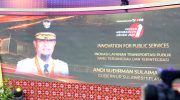 Pemerintah Provinsi Sulawesi Selatan meraih penghargaan dalam ajang Inovasi Membangun Negeri 2026 yang diselenggarakan tvOne atas inovasi layanan transportasi publik yang terjangkau dan terintegrasi.